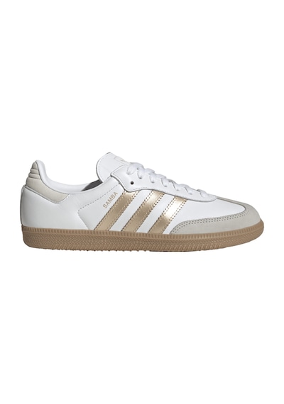 Adidas Samba Og Ih9127 Kadın Spor Ayakkabı Beyaz - Altın