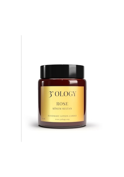 Tr Ology Rose Kösem Handmade Lotion Candle 125 Gr