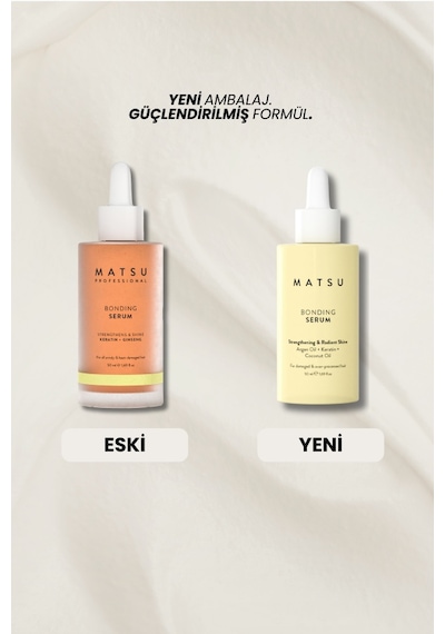 Matsu Bonding Kırılma Karşıtı Parlaklık Veren Bağ Onarıcı Saç Serumu 50 ml
