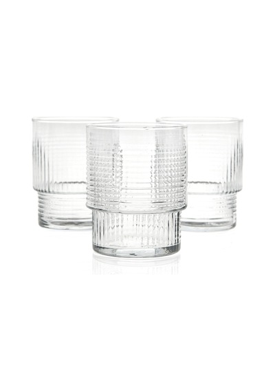 Lavv Helen 3'lü Bardak Seti - 325 Ml Renkli