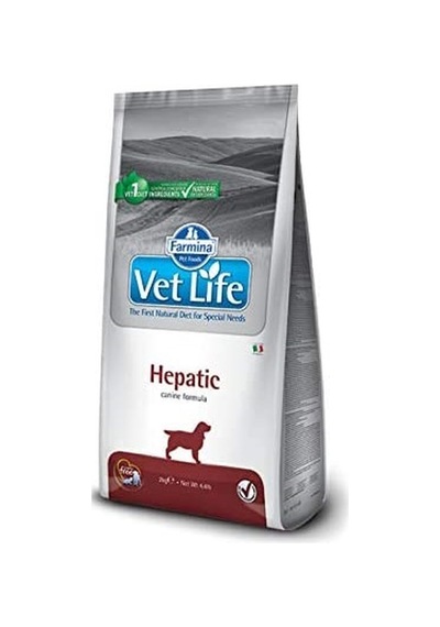 Vet Life Dog Hepatic Karaciğer Köpek Maması 2 KG
