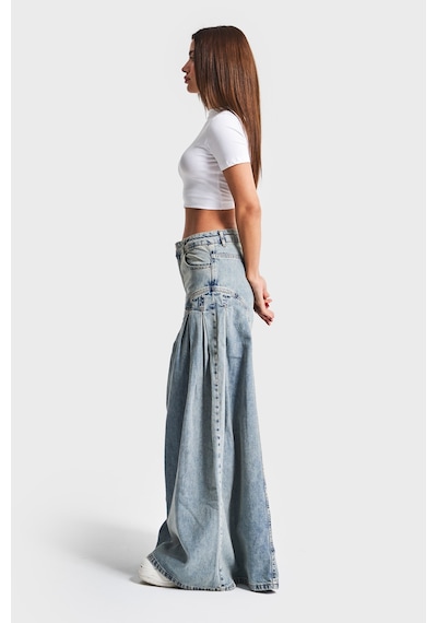 Itsbasic Kadın T.kot Rengi 3s5-65 Elephant Leg Süper Bol Kesim %100 Koton Denim Jean Kırmızı Itsbasic Kadın T.kot Rengi 3s5-65 Elephant Leg Süper Bol Kesim %100 Koton Denim Jean Kırmızı