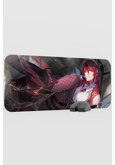 Rosaria Genshin Impact Anime Oyuncu V3 - 70x30 Xl Gaming Mouse Pad Fare Altlığı