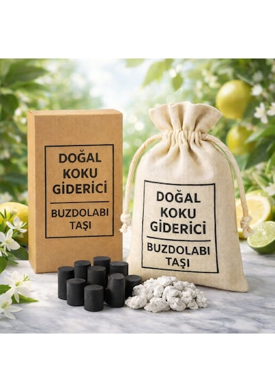 Doğal Koku Giderici ve Radyasyon Önleyici Yeniden Kullanılabilir Zeolit Taşı Aktif Karbon Taşı