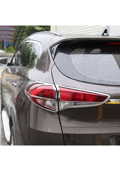 Hyundai Tucson Uyumlu 2015 2020 Arka Stop Çerçevesi Abs Plastik Krom