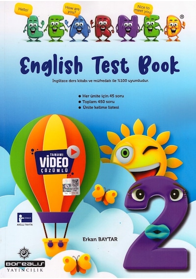 Kitapalan-Borealıs 2.Sınıf Learned Englısh Test Book