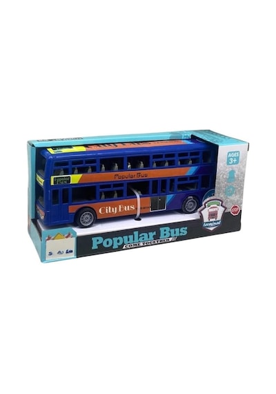 Y628a İki Katlı Otobüs Mavi