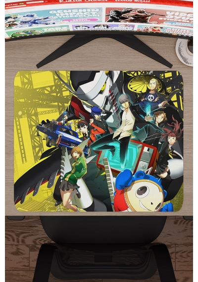Persona 4 Kaymaz Dikişli Kauçuk Oyuncu Mousepad V1 - 48x40 Xl Gaming Mouse Pad Fare Altlığı