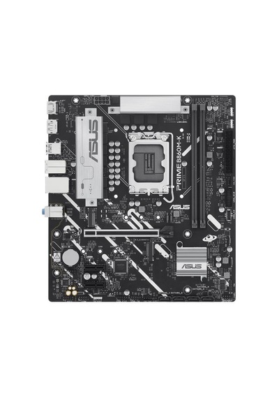 Asus Prıme B860m-k Ddr5 8800mt/s 1xhdmı 1xdp 2xm.2 Usb 3.2 Matx 1851p Intel Ultra Processors Serıes 2 -136221