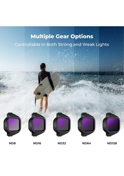 K&f Concept Djı Mini 5 Pro Uyumlu 6 Lı Nd & Cpl Filtre Seti,-cpl Nd8 Nd16 Nd32 Nd64 Nd128