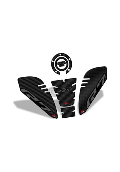 Gp Kompozit Yamaha R7 2021-2023 Uyumlu Tank Pad Seti Karbon