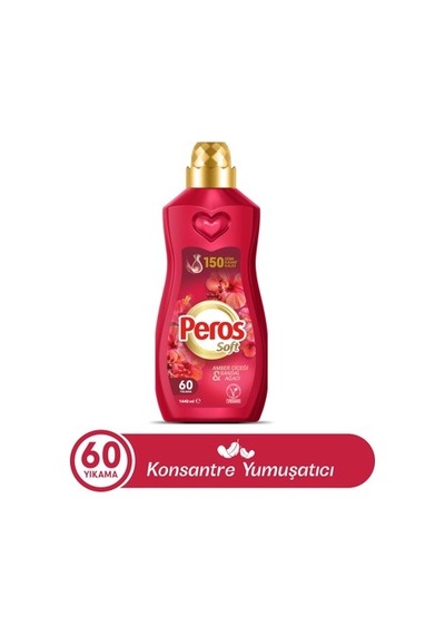 Amber Çiçeği Konsantre Yumuşatıcı 1440 Ml 100'lü Set