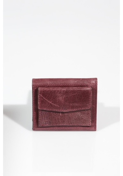 Grande 850 Erkek Deri Kartlık Crazy Bordo