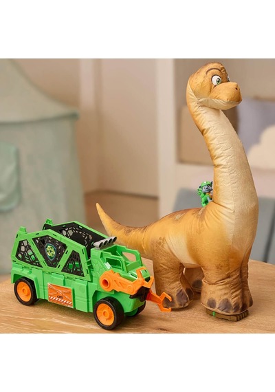 Paw Patrol Dino Filmi Şişme Dinozor Oyuncağı Ve Rocky Aksiyon Fig