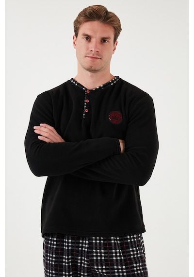 Buratti Erkek Pijama Takımı 6096100 Siyah Siyah