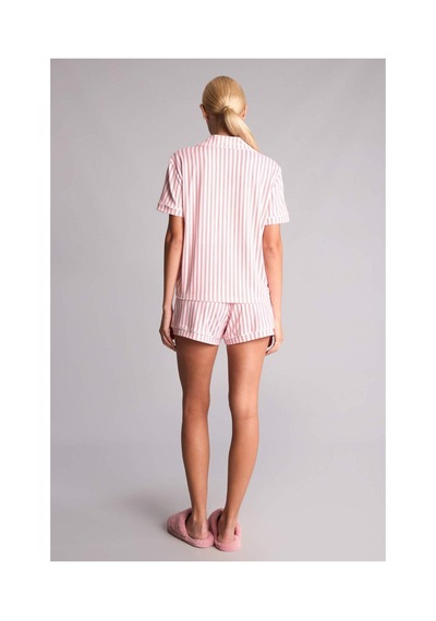 Defacto Regular Fıt Kısa Kollu 2li Softshell Kırmızı Pijama Takımı I3489ax26aurd197 Kırmızı-rd197