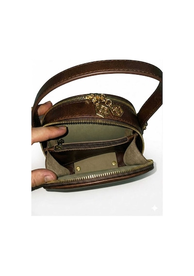 Trendol Fashion Life Oval Omuz Ve El Cantası Kahve Kahve