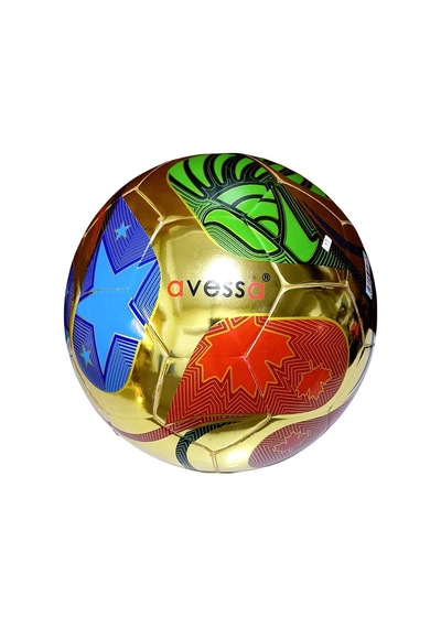 Premium Etkinlik Erkek Spor Açık Alan Ft-1100 Futbol Topu 5 No Altın Renk