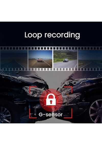 Tr 4k + 2k Çift Kameralı Dash Cam Gps Konum Ve Hız Takibi Wi-fi Bağlantılı Süper Gece Görüşlü Yol Kayıt