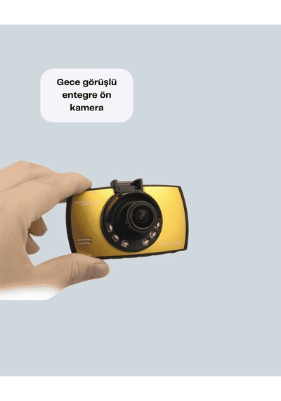 Araç Kamerası Hd 2.7 İnç Ekran G Sensör Destekli