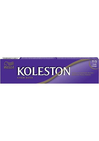 Koleston Tüp Boya 50 Ml - 7.3 Fındık Kabuğu + 20 Vol Oksidan Peroksit