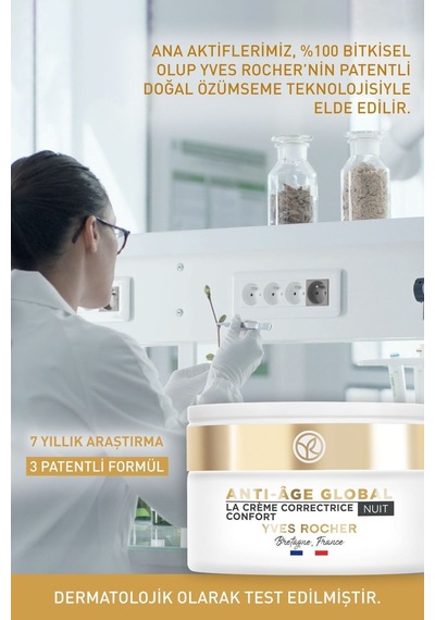 Cilt Bariyeri Güçlendiren Nem Veren Yenileyici Besleyici Yaşlanma Karşıtı Gece Kremi-50ml