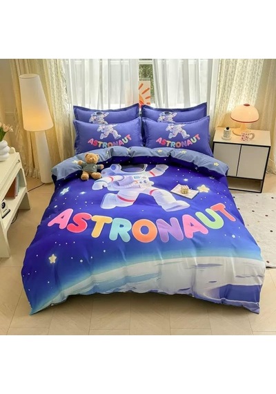 Nevresim Takımı 200 X 220 Mavi Astronot Nevresim Takımı, Fermuarlı Kilitli, Yetişkinler Ve Çocuklar İçin, Yumuşak, Nefes Alan Mikrofiber Nevresim + 2 Yastık Kılıfı 80 X 80 Cm Çok Renkli Nevresim Takımı 200 X 220 Mavi Astronot Nevresim Takımı, Fermuarlı Kilitli, Yetişkinler Ve Çocuklar İçin, Yumuşak, Nefes Alan Mikrofiber Nevresim + 2 Yastık Kılıfı 80 X 80 Cm Çok Renkli
