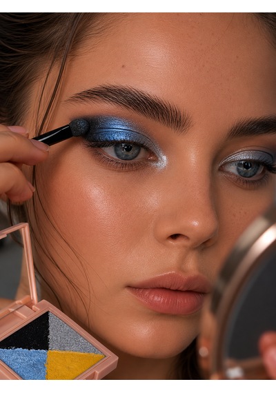 4'lü Toz Far Wild Smokey 04 Mat & Işıltılı Talc Free Hyalüronik Asit & E Vitamini / My Joy Eyeshadow Quad Çok Renkli
