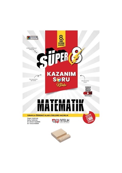 Lgs 8. Sınıf Kazanım Serisi Süper Matematik Soru Bankası
