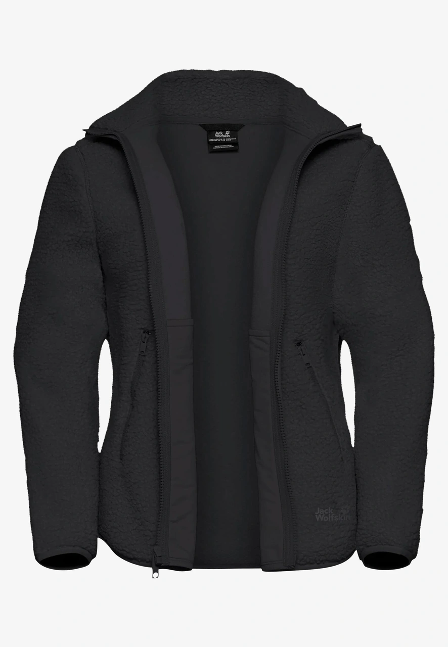 Jack Wolfskin High Curl Kadın Sweatshirt C-jaca65073b30v37 Siyah Jack Wolfskin High Curl Kadın Sweatshirt C-jaca65073b30v37 Siyah