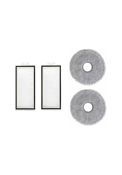 Roborock Qrevo S - Pro - Maxv Uyumlu 2 Adet Filtre 2 Adet Mop