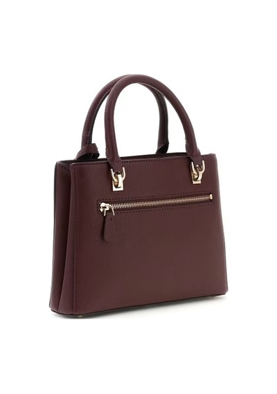 Guess Noelle Saffiano Kadın El Çantası Hwzg9672050 Bordo
