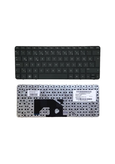 Hp Mini 210, 1103 210-1000, 210-1100, 210t-1100 Aenm6-00110 Aenm7 Notebook Klavyesi Siyah Tr Ver.1