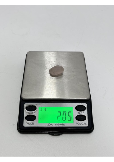 Faset Kesim Doğal Gül Kuvars Taşı 10,2 Karat