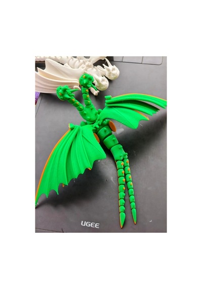 Ejderhanı Nasıl Eğitirsin Two-headed Dragon İki Başlı Ejderha Hareketli Figür