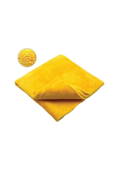 Ponitex 2 Adet 3415 Mikrofiber Peluş Oto Kurulama Temizlik Pasta Cila Toz Ve Cam Bezi 50x60 Cm.