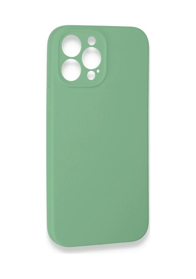 Newface - 128 - iPhone Uyumlu 13 Pro Max Kılıf Lansman Legant Silikon - Csmo-tex - - Yeşil