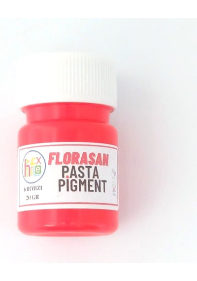 EPOKSİ REÇİNE FLORASAN PASTA PİGMENT NEON PİGMENT KIRMIZI RENK 20 GR