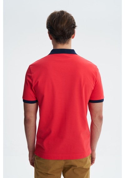AR-MA Arma Erkek Regular Fit Likralı Pike Polo Yaka Tişört Y27374308601 001