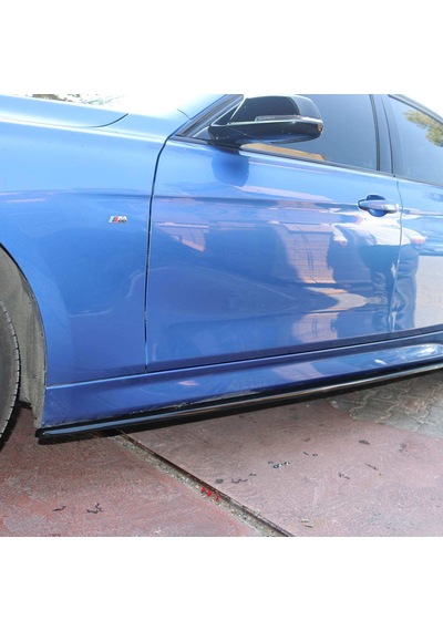 Cappafe Bmw F30 Marşpiyel Alt Çıta Set Performans Parlak Siyah 2