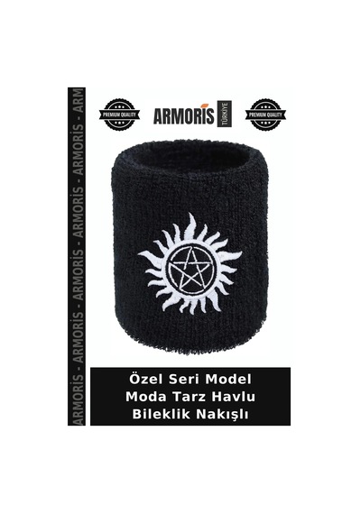 Özel Seri Model Moda Tarz Havlu Bileklik Nakışlı Çok Renkli