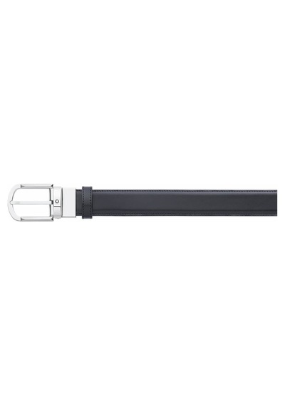Mont Blanc Montblanc Business Line Deri Kemer 111080 Lacivert