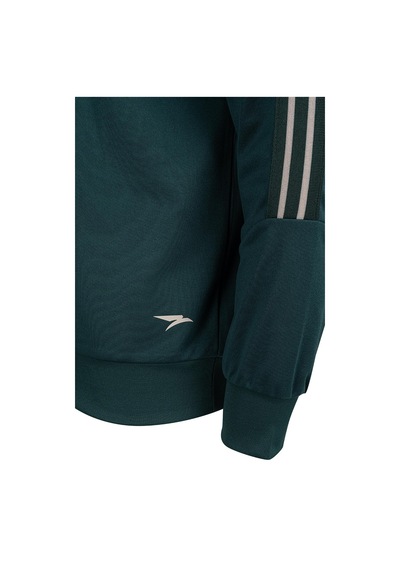 Maraton Comfort Erkek Dik Yaka Yeşil Sweatshirt Yeşil