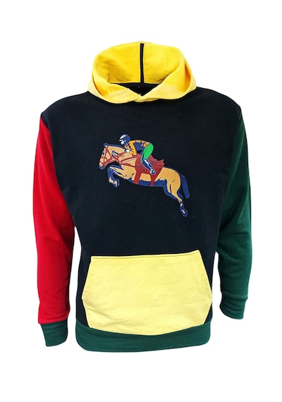 Coupon Kapüşonlu Sweatshirt - Tarz Sarı - Yeşil