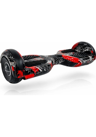 Elektrikli Kaykay Hoverboard 6.5 Inch Bluetooth Hoparlörlü Akıllı Denge - Rs-s5 Apato Grafiti