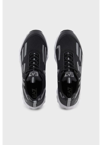 Ea7 Unisex Ayakkabı X8x217 Xk433 N763 Siyah-gümüş Siyah-gümüş