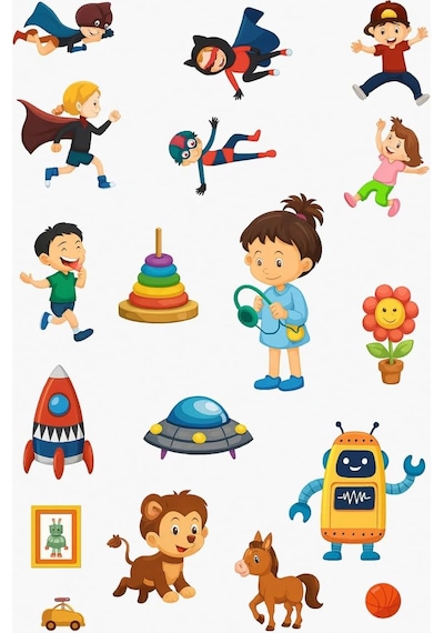 60 Çıkartmalı Sticker Kitabı Eğitici Etkinlik Kitabı Hayvanlar, Taşıtlar, Mevsimler, Oyun Parkı