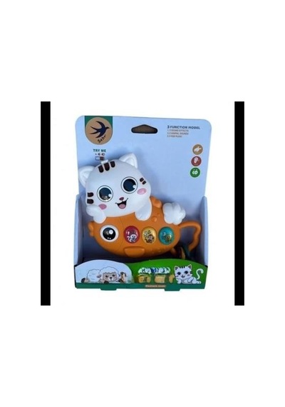 855-202d Pilli Müzikli Kedi