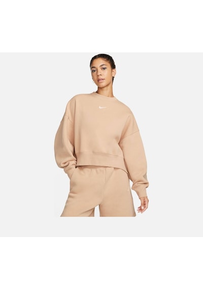 Sportswear Phoenix Fleece Over-oversized Kadın Sweatshirt Bej