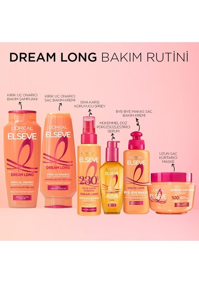 Elseve Dream Long Onarıcı Bakım Kremi 250 Ml